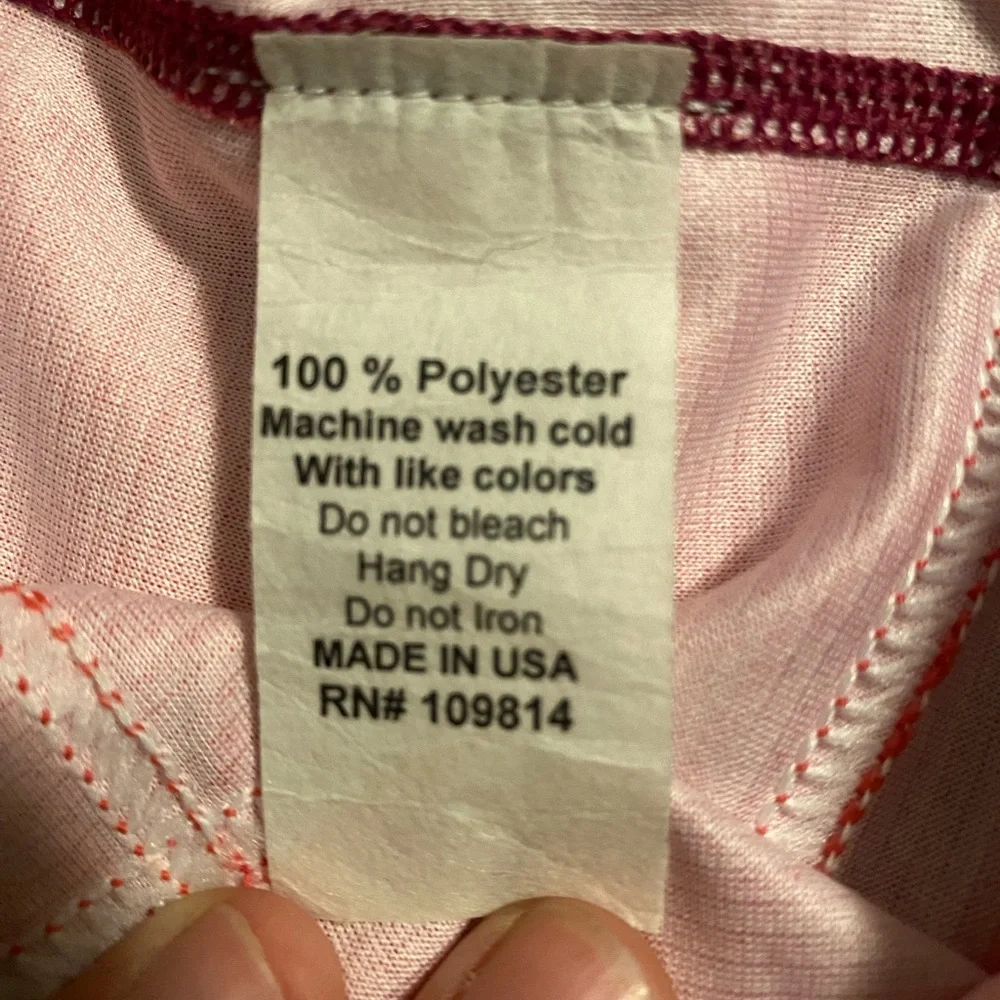 NWT Canari Hot Pink Cycling Top Size L - Picture 6 of 6